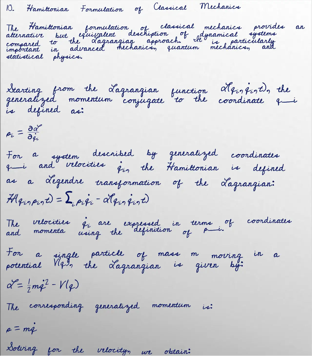 Creative handwritten notes